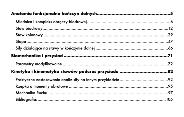 Biomechanika Przysiadu
